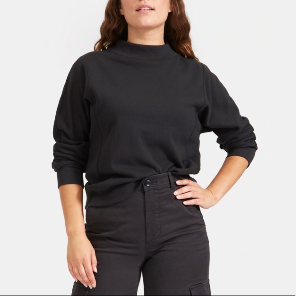 Everlane Lightweight French Terry Mockneck